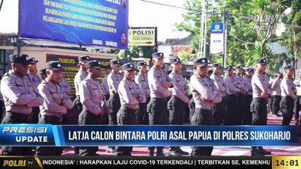 PRESISI Update 14.00 WIB : Calon Bintara Polri Asal Papua Melaksanakan Latihan Kerja Siswa Diktukba di Polres Sukoharjo, Jawa Tengah