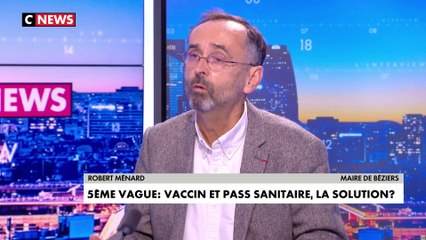 Robert Ménard : «Il faut vacciner les enfants»