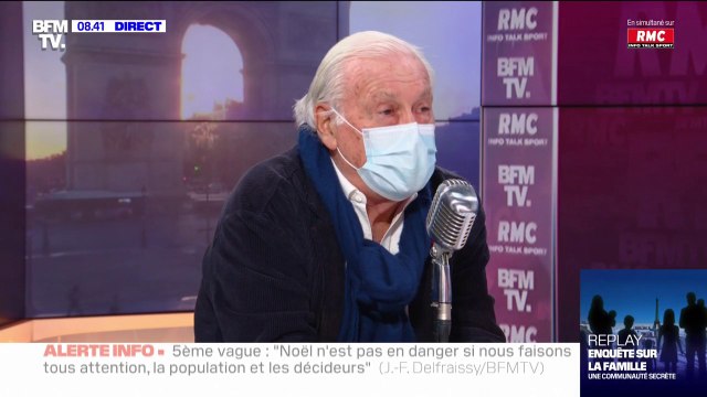 Encore 600.000 personnes de plus 80 ans ne sont pas primo-vaccinées (...) va-t-on leur envoyer les gendarmes ? : Jean-François Delfraissy reste nuancé sur l'obligation vaccinale
