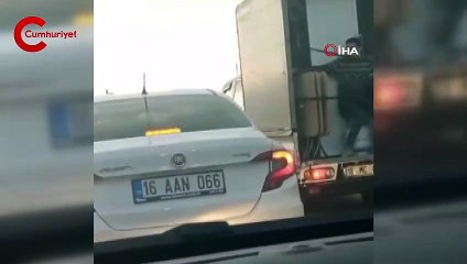 Bursa’da taşımacılıkta son nokta.. Canlarını hiçe saydılar