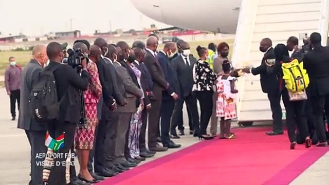 Coopération : le président sud-africain, Cyril Ramaphosa, à Abidjan pour une visite de travail de 72h