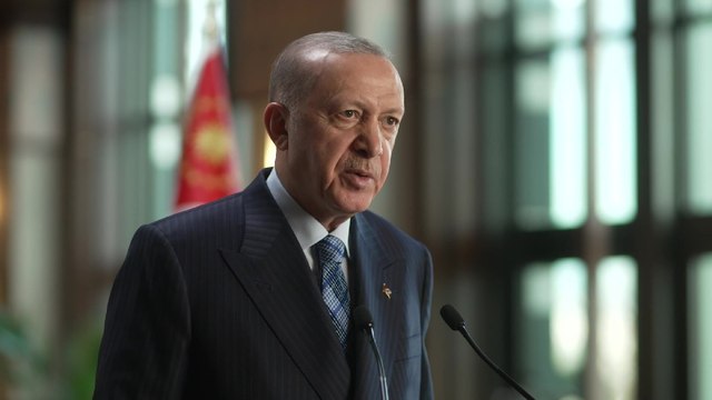 Cumhurbaşkanı Erdoğan, Milli Deniz Topu Kara Atış Testi Programı'na video mesaj gönderdi