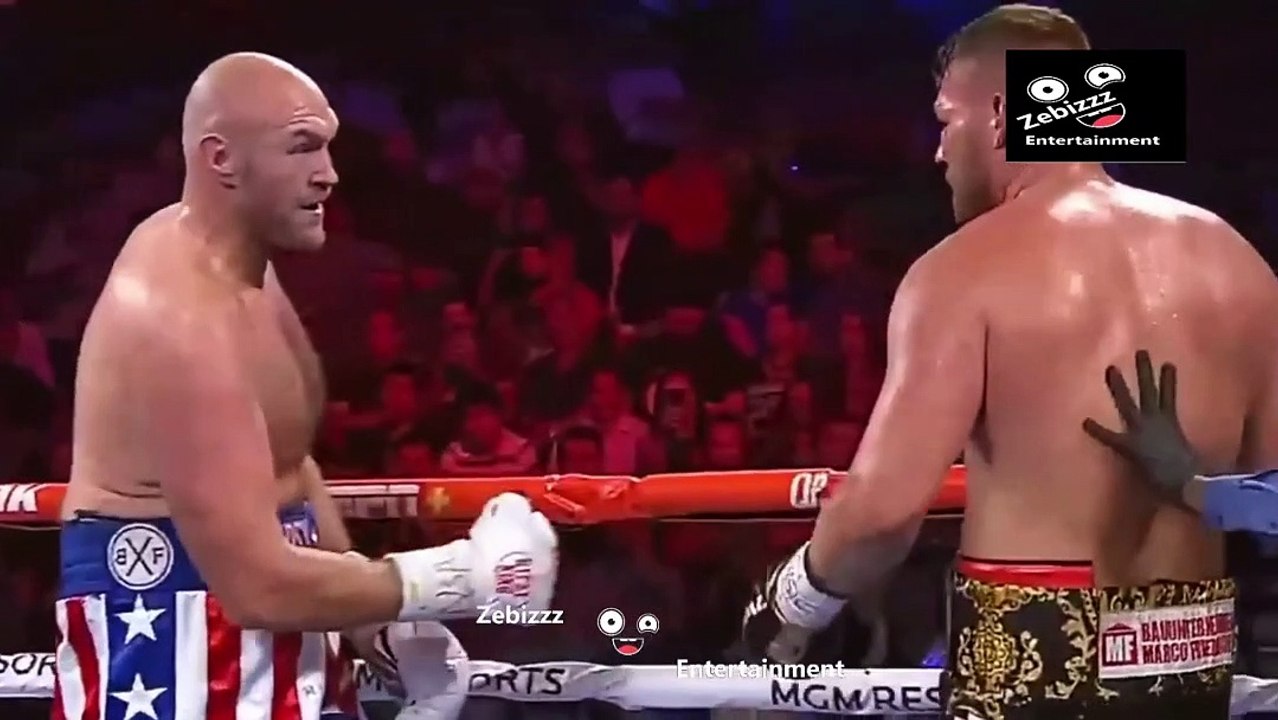 tyson fury incredible dodging skills