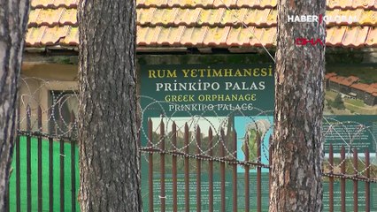 İstanbul'da lodosta yüzlerce çatı uçtu, çökecek denilen Büyükada Rum Yetimhanesi hasarsız atlattı