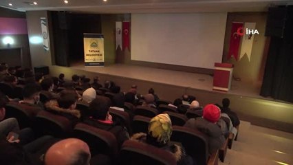 Tatvan Meslek Yüksekokulunda öğrencilere "İnsan İnsana" adlı seminer düzenlendi