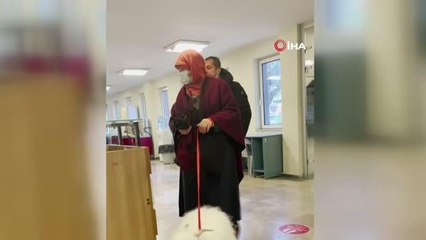 Sincan Belediyesi'nin sevimli misafiri: 'Pamuk'