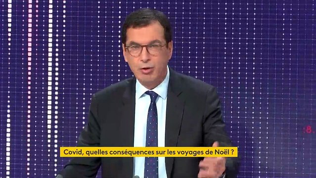 La SNCF observe une forte poussée des réservations avant les vacances de Noël, qui devraient être pour la compagnie meilleures qu'avant la crise sanitaire, selon son PDG Jean-Pierre Farandou - VIDEO