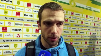 FCN-OM Pau Lopez "on est sur une bonne dynamique il faut en profiter"