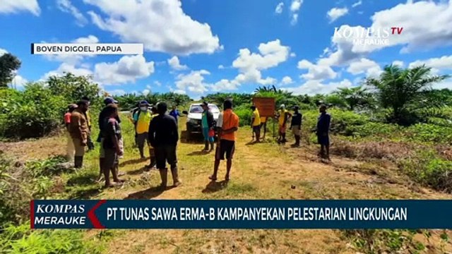 PT Tunas Sawa Erma-B Kampanyekan Pelestarian Lingkungan Bersama Masyarakat Kampung Ujungkia