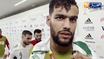 Interview des joueurs algériens après la victoire face au Soudan (4-0)