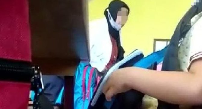 Görüntüler tepki çekmişti: Öğretmen için karar verildi