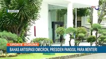 Antisipasi Varian Omicron, Presiden Joko Widodo Panggil Para Menteri ke Istana