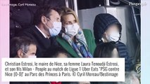 PSG-Nice : Christian Estrosi, Laura Tenoudji avec son fils... les stars en tribunes pour soutenir les deux clans