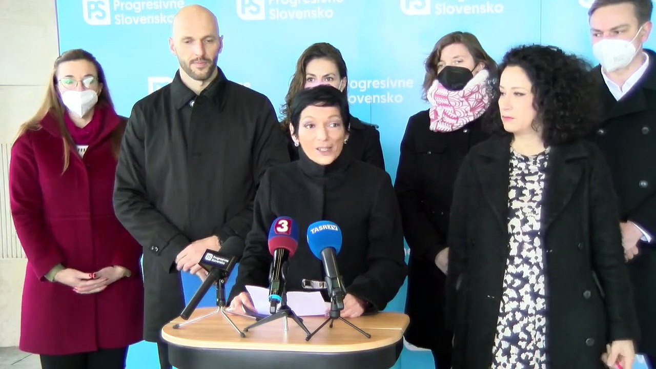 ZÁZNAM: Reakcia na návrh Igora Matoviča - brífing hnutia Progresívne Slovensko