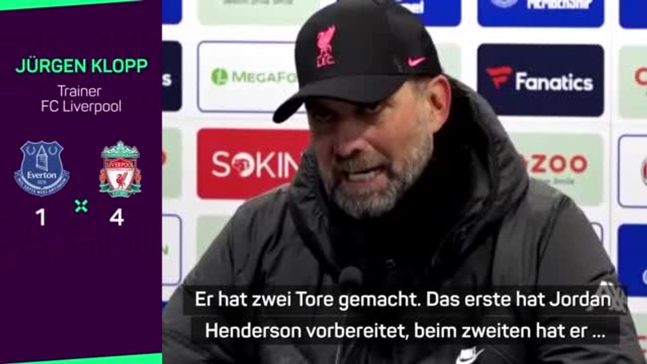 Klopp schwärmt nach Derbysieg von Salah und Co.