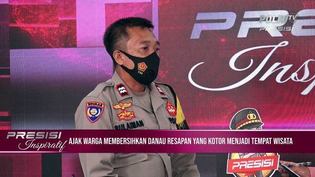 Aiptu Sulaiman Amir Bersihkan Danau Tak Terawat, Menjadi Destinasi Wisata (3/3)