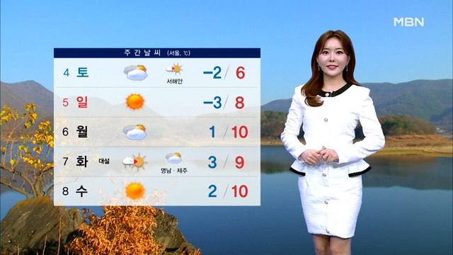 [종합뉴스 날씨]내일 오전까지 곳곳 눈·비…동해안 건조특보