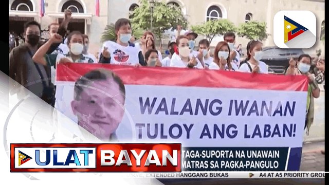 Sen. Go, nanawagan sa mga taga-suporta na unawain ang kanyang desisyon na umatras sa pagka-pangulo