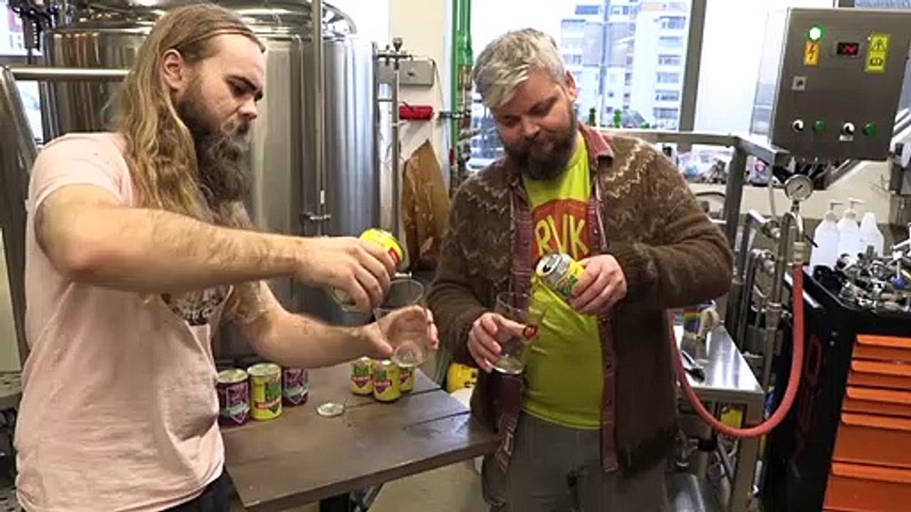 En Islande, une bière aux petits pois et au chou mariné cartonne pour Noël