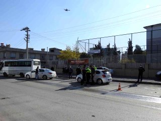 Gaziantep polisinden okul önlerinde denetim