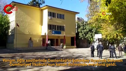 Yangında panik yaşayan öğretmenler gözyaşı döktü