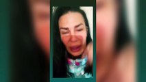 Chabeli Navarro llora desconsoladamente tras un ataque de ansiedad