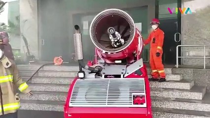 Kebakaran Gedung Cyber, 1 Orang Dinyatakan Meninggal