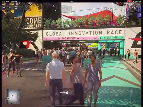 Hitman 2 sur iPad Pro via GeForce Now RTX 3080