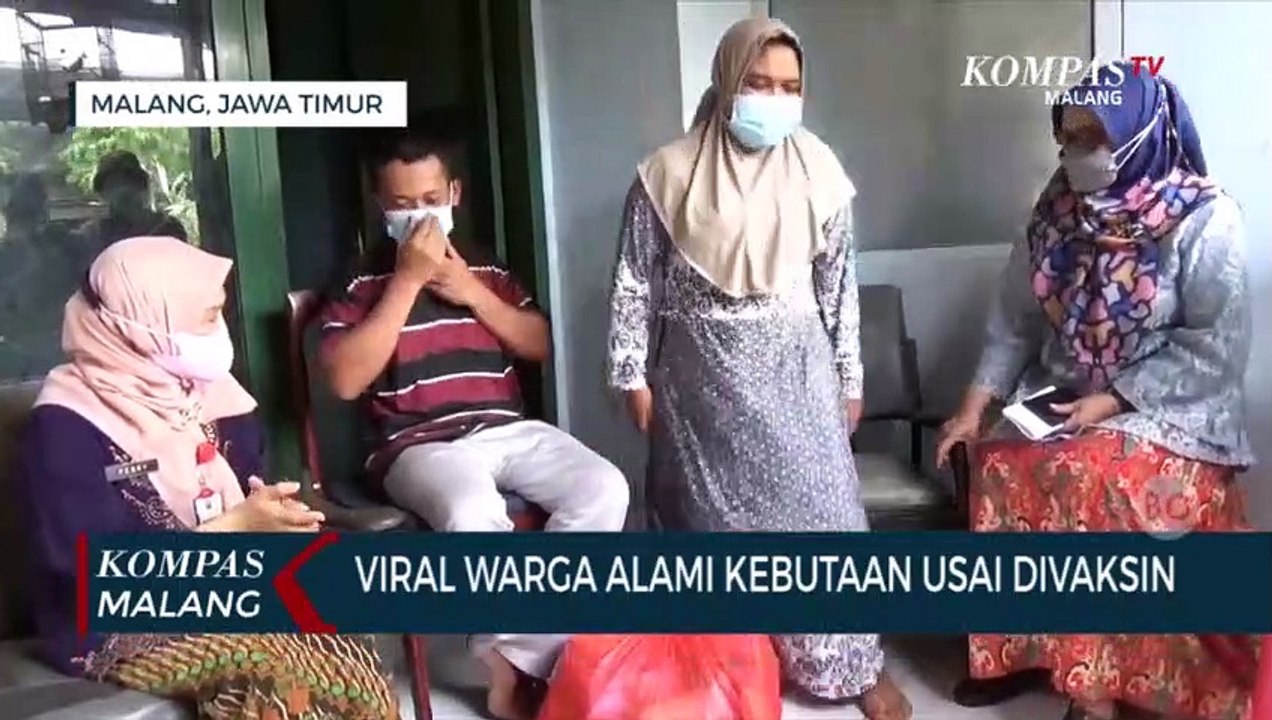 Viral di Media Sosial, Curhat Seorang Istri Suaminya Buta Pasca Divaksin - Video Dailymotion