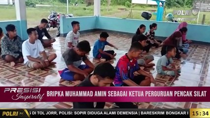 Bripka Muhammad Amin Menjaga Budaya Bangsa, Dengan Mendirikan Perguruan Pencak Silat (1/3)