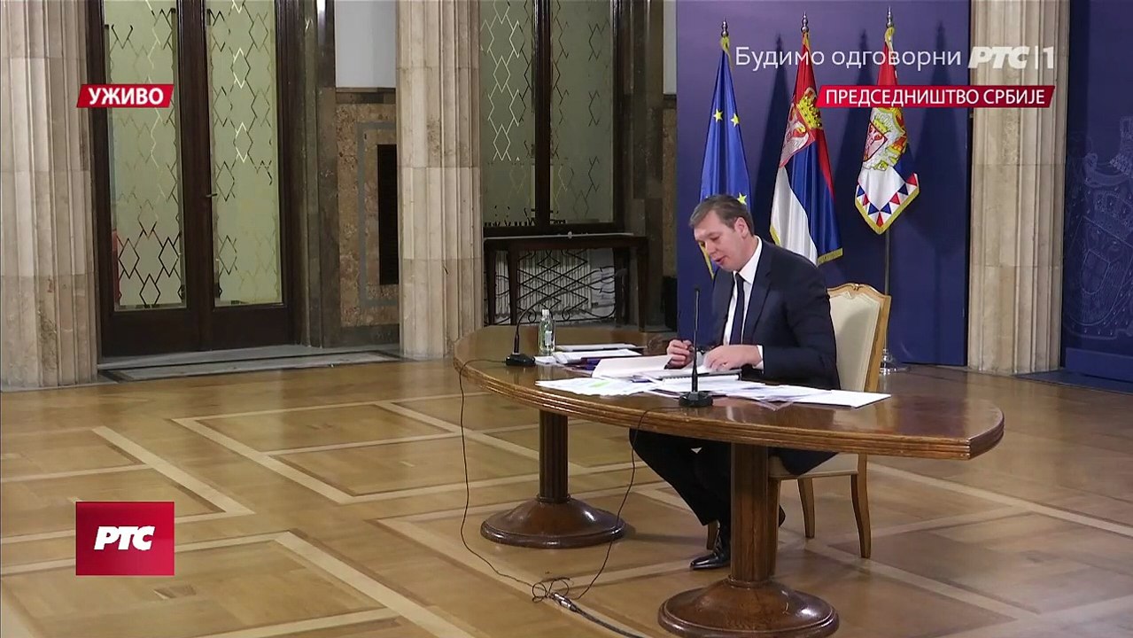 UUUPS! Nestade gospodin predsednik sa RTS-a!