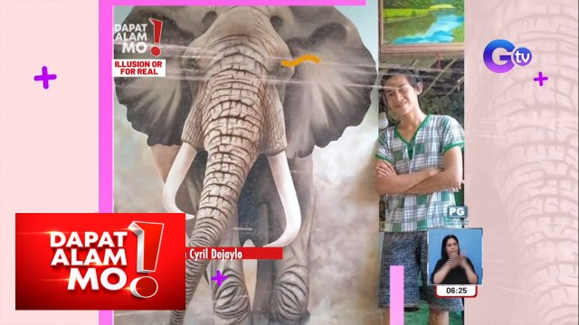 Dapat Alam Mo!: Mala-aktwal na painting, paano gawin?