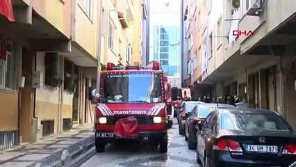 Bağcılar'da korkutan yangın