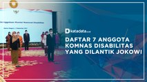 Daftar 7 Anggota Komnas Disabilitas yang Dilantik Jokowi | Katadata Indonesia