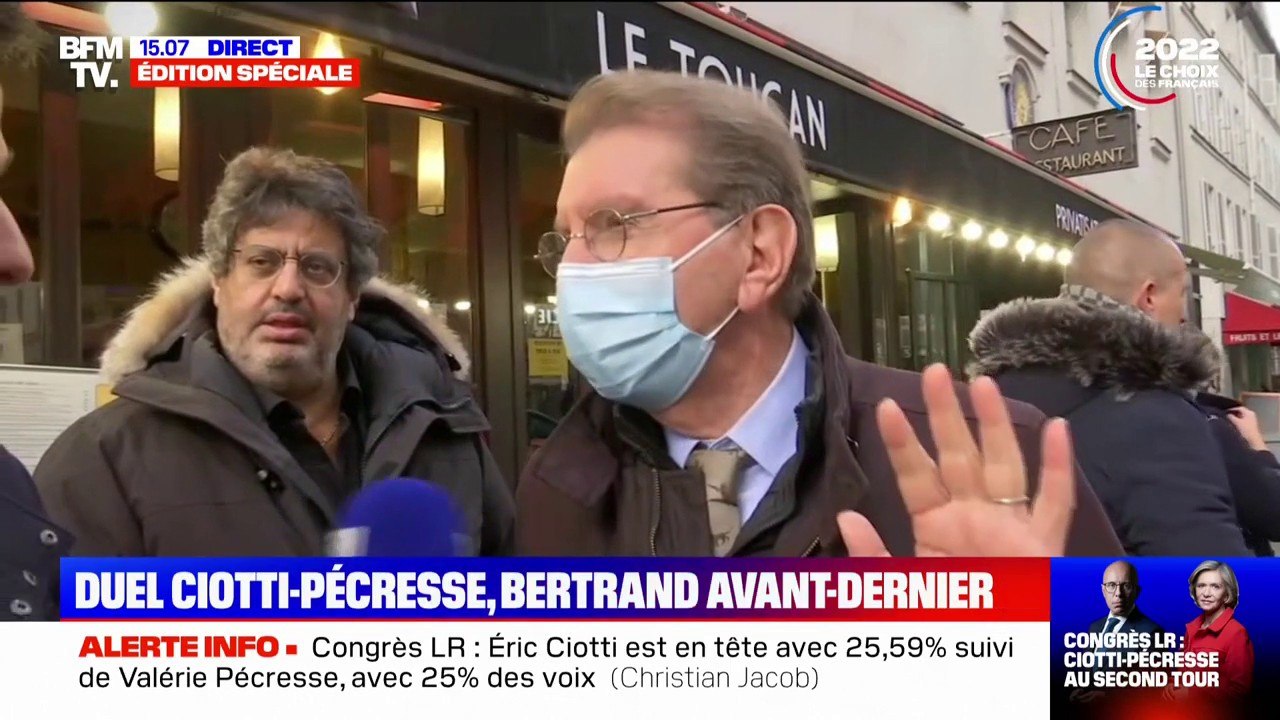 Congrès LR: Guy Teissier, soutien d'Éric Ciotti, estime que "toutes les idées qu'il défend ont été puisées à la source du RPR"