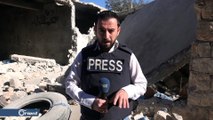 كاميرا أورينت ترصد آثار قصف النظام على مدينة بنش شرق إدلب