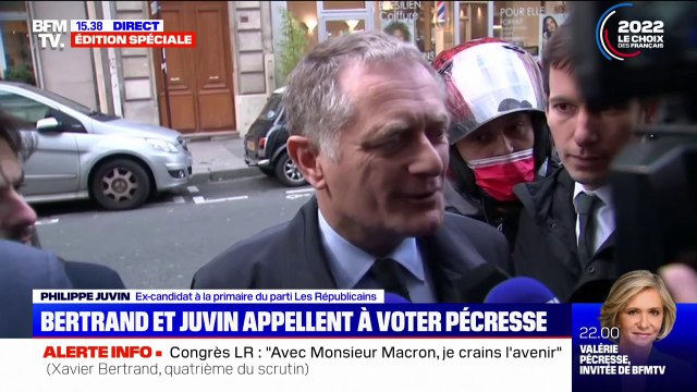 Congrès LR: Philippe Juvin estime que Valérie Pécresse est une femme qui peut amener la droite à la victoire