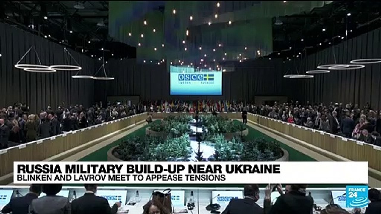 US, Russian foreign ministers meet as Ukraine tensions soar