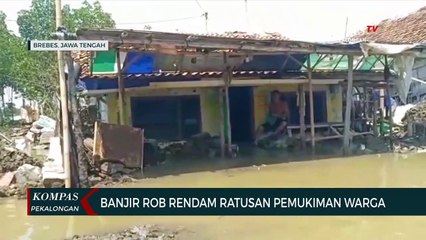 Banjir Rob Rendam Ratusan Pemukiman Warga