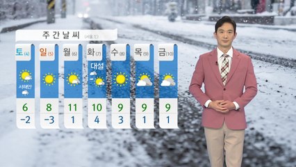 [날씨] 내일 출근길 오늘보다 덜 추워...동해안 제외한 곳곳에 비 / YTN