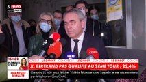 Congrès Les Républicains - Eliminé au premier tour, Xavier Bertrand s’exprime suite à sa défaite: « Ca n’a pas suffi, je n’ai pas réussi à convaincre » - VIDEO