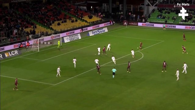 Metz - Montpellier, Nicolas de Préville Grenat du match