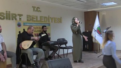 Engellilere yönelik ses yarışması yapıldı