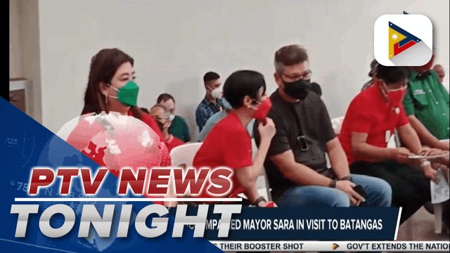Mayor Sara urges public to unite amid withdrawal of Sen. Go's candidacy; Lacson-Sotto tandem pushes for free COVID-19 testing, better health programs; VP Robredo vows to focus on Bicol region's public transportation if elected; Mayor Moreno to limit impor