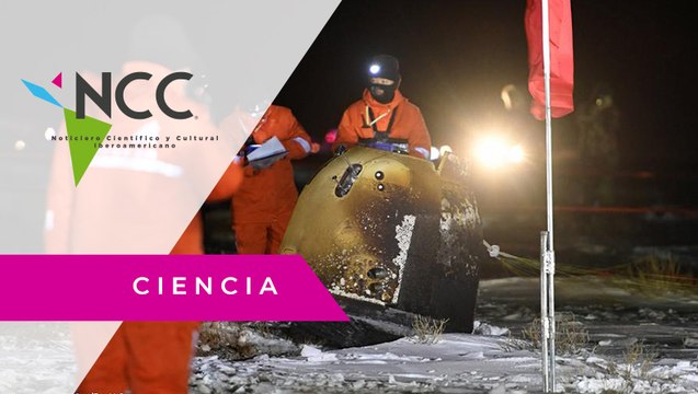 La sonda China Chang’e-5 y su exitosa recolección de muestras en la Luna