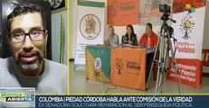 Piedad Córdoba reclama sus derechos ante Comisión de la Verdad