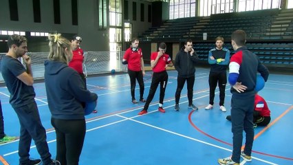 Le Goalball à Saint-Martin-de-Crau sur le plateau de Maritima TV