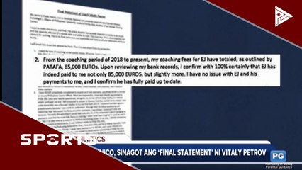 Philip Juico, sinagot ang "final statement" ni Vitaly Petrov