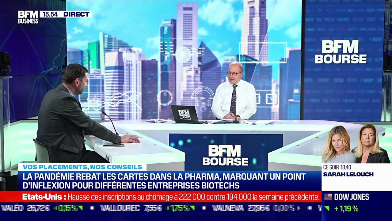 Guillaume Bayre (BFM Bourse) : La pandémie rebat les cartes dans la pharma, manquant un point d'inflexion pour différentes entreprises biotechs - 02/12