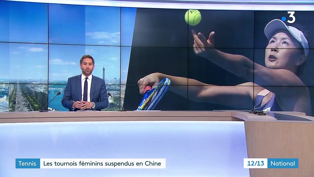 Tennis : la WTA suspend tous les tournois féminins en Chine